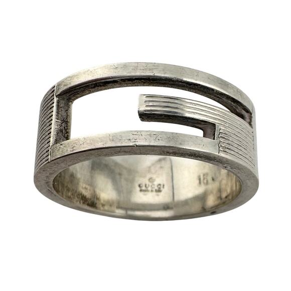 Gucci Abstract G Ring - Size 7.5 - Picture 1 of 14